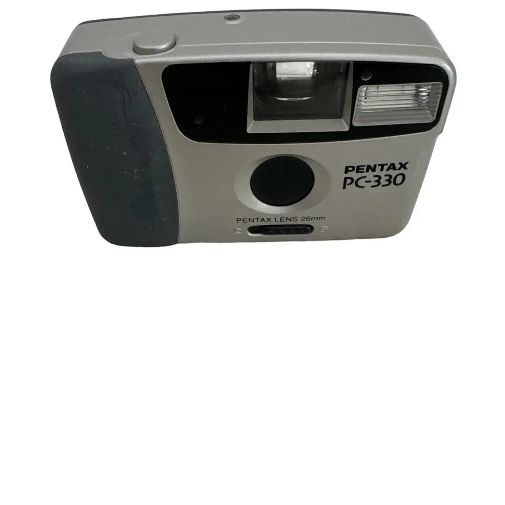 PENTAX PC-330 Point And Shoot Film Camera. Tested/Works.